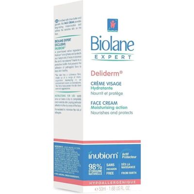 Biolane Expert Deliderm Gesicht Creme 50ml - Für Empfindliche Haut Biolane Expert Deliderm Gesicht Creme 50ml - Für Empfindliche Haut