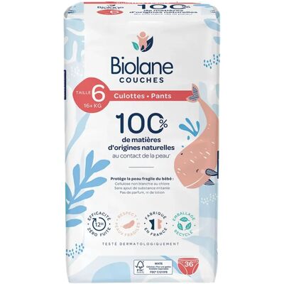 Biolane Modèle 6 Taille 6 - Paquet de 36 couches - Publicité Biolane Modèle 6 Taille 6 - Paquet de 36 couches - Publicité