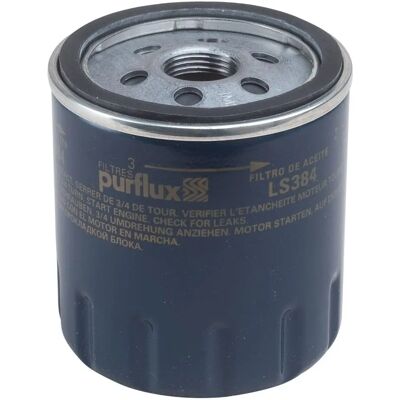 Filtr oleju PURFLUX LS384 - Kompatybilny z Ford, Mitsubishi, Smart Filtr oleju PURFLUX LS384 - Kompatybilny z Ford, Mitsubishi, Smart