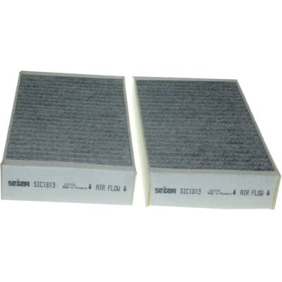 Filtro abitacolo Purflux AHC241-2 - Carbone attivo, Mercedes-Benz Filtro abitacolo Purflux AHC241-2 - Carbone attivo, Mercedes-Benz