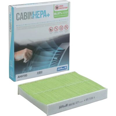 PURFLUX AHH195 Kattoluukku-suodatin - HEPA, Ford yhteensopiva, Helppo asennus PURFLUX AHH195 Kattoluukku-suodatin - HEPA, Ford yhteensopiva, Helppo asennus