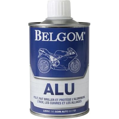 Belgom Polish Aluminium - 250ml - Soins des Métaux Belgom Polish Aluminium - 250ml - Soins des Métaux