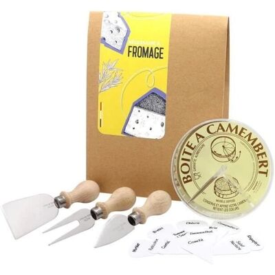Kit d'accessoires pour fromages Chevalier Diffusion Marron 23 x 17 x 8 cm - Publicité Kit d'accessoires pour fromages Chevalier Diffusion Marron 23 x 17 x 8 cm - Publicité