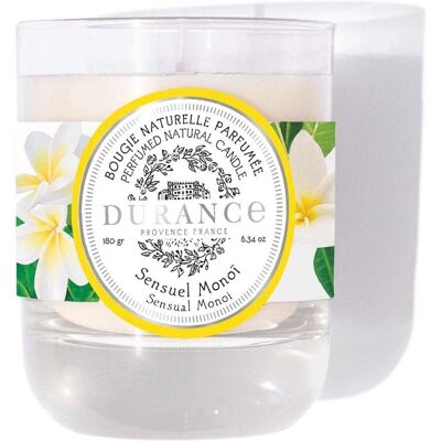 Bougie Sensuel Monoï Durance - Bougie - Publicité Bougie Sensuel Monoï Durance - Bougie - Publicité