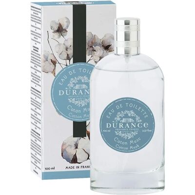 Durance Coton Musc - Eau de Toilette - 100 ml - Publicité Durance Coton Musc - Eau de Toilette - 100 ml - Publicité