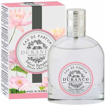 Durance Eau de Toilette - Nymphea - Floral - 50ml - Publicité Durance Eau de Toilette - Nymphea - Floral - 50ml - Publicité