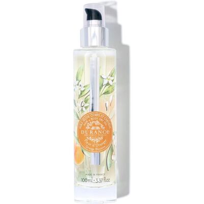 Durance - Huile sèche Fleur d'Oranger pour corps et cheveux - Publicité Durance - Huile sèche Fleur d'Oranger pour corps et cheveux - Publicité