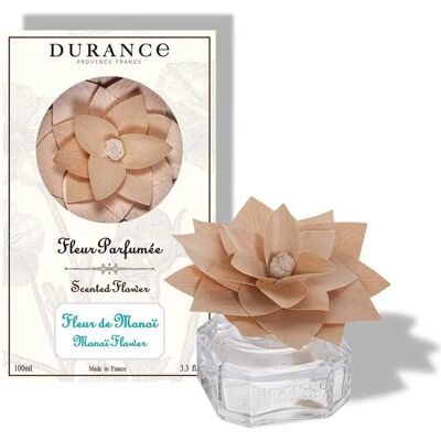 Durance - Fleur de Monoï - Parfum d'intérieur - 100ml - Publicité Durance - Fleur de Monoï - Parfum d'intérieur - 100ml - Publicité