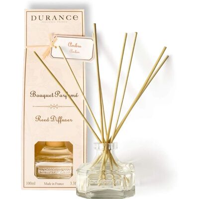 Diffuseur de parfum d'intérieur Ambre Précieux de Durance - Élégant, longue durée, parfum chaud d'ambre - Publicité Diffuseur de parfum d'intérieur Ambre Précieux de Durance - Élégant, longue durée, parfum chaud d'ambre - Publicité