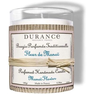 DURANCE Bougie Monoï - Bougie Parfumée Traditionnelle Cadeau - Publicité DURANCE Bougie Monoï - Bougie Parfumée Traditionnelle Cadeau - Publicité