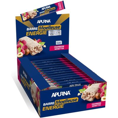 Barre Énergétique Apurna Framboise Noisette - Barre Énergie - Publicité Barre Énergétique Apurna Framboise Noisette - Barre Énergie - Publicité
