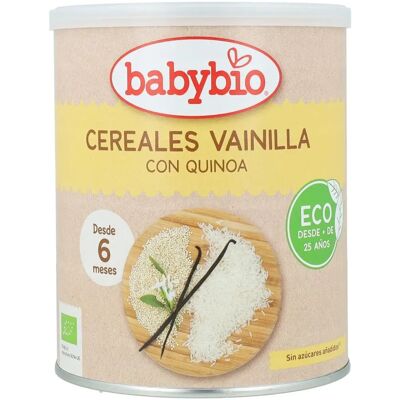 Papinha Orgânica de Quinoa e Baunilha Babybio - A partir de 6 meses Papinha Orgânica de Quinoa e Baunilha Babybio - A partir de 6 meses
