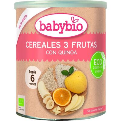 Papilla ecológica de quinoa y frutas Babybio - Papilla para bebés Papilla ecológica de quinoa y frutas Babybio - Papilla para bebés