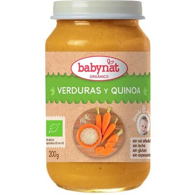 Babybio Verduras y Quinoa Orgánico Potito - Comida para bebé Babybio Verduras y Quinoa Orgánico Potito - Comida para bebé