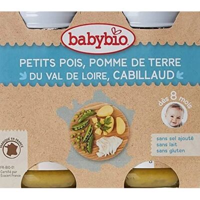 Babybio Bio Baby Fisch & Kartoffelglas - Ab 6 Monaten Babybio Bio Baby Fisch & Kartoffelglas - Ab 6 Monaten