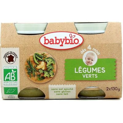 Babybio Bio-Gemüsepüree - ab 4 Monaten Babybio Bio-Gemüsepüree - ab 4 Monaten