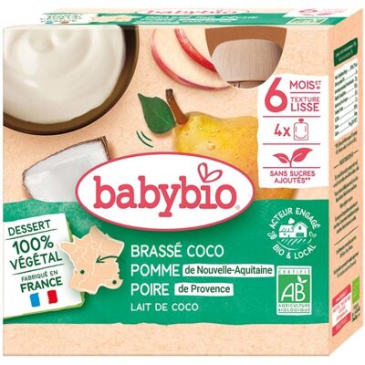 Babybio Kokosmilch Kürbis Püree - Ab 6 Monaten Babybio Kokosmilch Kürbis Püree - Ab 6 Monaten