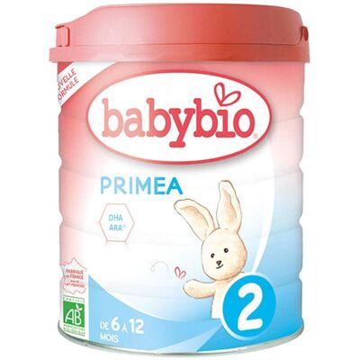 Babybio Primea 2 Bio-Folgemilch - Babynahrungspulver Babybio Primea 2 Bio-Folgemilch - Babynahrungspulver