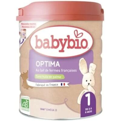 Babybio Optima 1 Babynahrung - Bio, Frankreich, 0-6 Monate Babybio Optima 1 Babynahrung - Bio, Frankreich, 0-6 Monate