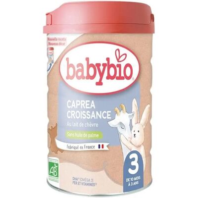 Leche de cabra orgánica Caprea 3 800 g - Francia Leche de cabra orgánica Caprea 3 800 g - Francia