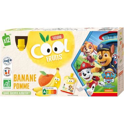 Vitabio Bolsa de Frutas Orgánicas - Plátano Manzana Acerola - Snack de Frutas Vitabio Bolsa de Frutas Orgánicas - Plátano Manzana Acerola - Snack de Frutas
