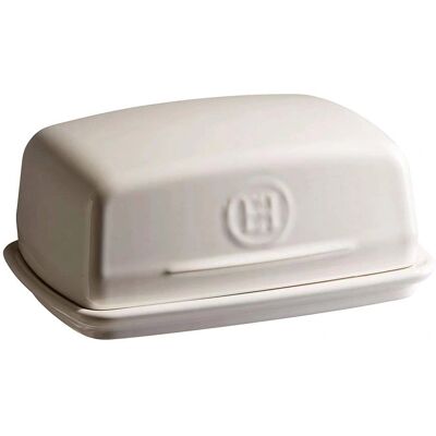 Emile Henry Ton Butter Dish - Keramik, Creme, 16,5x11,5x7,5cm Emile Henry Ton Butter Dish - Keramik, Creme, 16,5x11,5x7,5cm