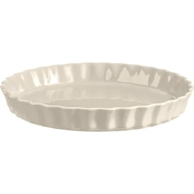 Emile Henry Beige Ton Tarte-Backform 29,5cm - Tarte Dish Emile Henry Beige Ton Tarte-Backform 29,5cm - Tarte Dish