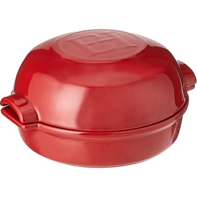 Emile Henry Burgundy Käsebackofen - Grand Cru - 195x175x100mm Emile Henry Burgundy Käsebackofen - Grand Cru - 195x175x100mm