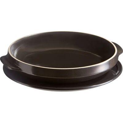 Emile Henry Schwarz Tarte Tatin-Set 28 cm - Tarte Tatin Emile Henry Schwarz Tarte Tatin-Set 28 cm - Tarte Tatin