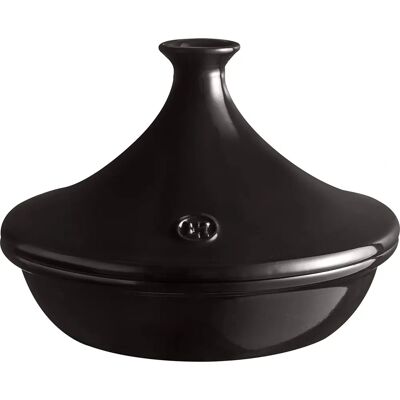 Tajine Emile Henry Fusain - Ø 27 cm / 2,95 litres - Compatible four et plaque de cuisson - Publicité Tajine Emile Henry Fusain - Ø 27 cm / 2,95 litres - Compatible four et plaque de cuisson - Publicité
