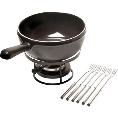 Set Fondue Carbone Emile Henry - Set da Fondue Set Fondue Carbone Emile Henry - Set da Fondue