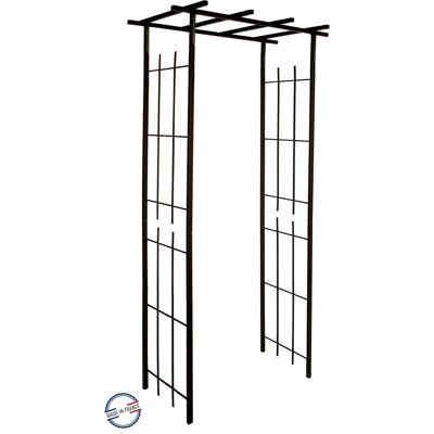 Louis Moulin Pergola - Rusztikus vasbevonat - 97x40x198 cm Louis Moulin Pergola - Rusztikus vasbevonat - 97x40x198 cm
