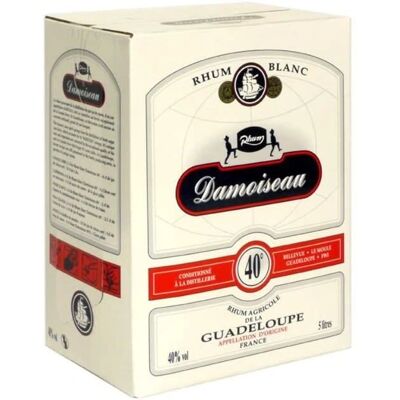 Damoiseau - Rhum agricole blanc - Guadeloupe - 40%vol - Rhum - Publicité Damoiseau - Rhum agricole blanc - Guadeloupe - 40%vol - Rhum - Publicité