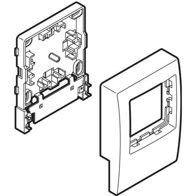 OBO Bettermann - Couverture d'appareil électrique - Blanc - AX CAP 5020 LG OBO Bettermann - Couverture d'appareil électrique - Blanc - AX CAP 5020 LG