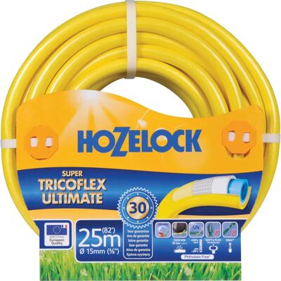 Hozelock 139071 Gartenschlauch - 25m, PVC, Gelb Hozelock 139071 Gartenschlauch - 25m, PVC, Gelb