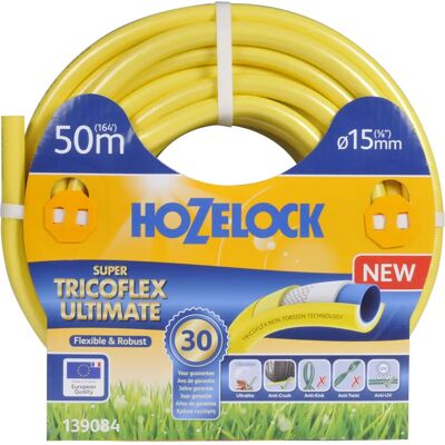 Hozelock Modell 139084 Gartenschlauch - 50m PVC Gelb Hozelock Modell 139084 Gartenschlauch - 50m PVC Gelb