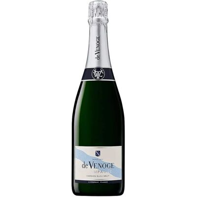 De Venoge Cordon Bleu Brut Champagne - Champagne De Venoge Cordon Bleu Brut Champagne - Champagne