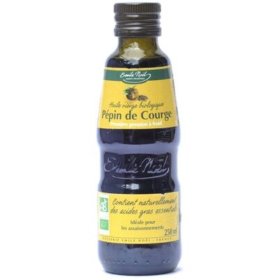 EMILE NOEL - Huile Vierge de Pépin de Courge Bio 250 ml - Oil EMILE NOEL - Huile Vierge de Pépin de Courge Bio 250 ml - Oil