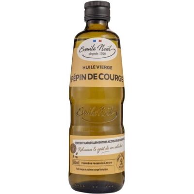Aceite de Semilla de Calabaza Orgánico Emile Noël - 500 ml - Aceite de Cocina Aceite de Semilla de Calabaza Orgánico Emile Noël - 500 ml - Aceite de Cocina