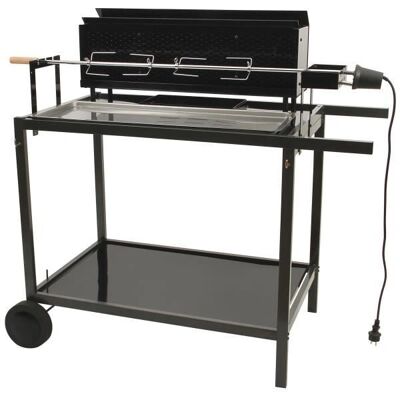 SOMAGIC Gril Rotissoire Vertical au Charbon - Grande Surface de Cuisson - Publicité SOMAGIC Gril Rotissoire Vertical au Charbon - Grande Surface de Cuisson - Publicité