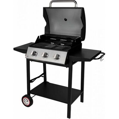 Somagic 335541 Barbecue a gas - 3 fuochi - Nero - Tipo Barbecue Somagic 335541 Barbecue a gas - 3 fuochi - Nero - Tipo Barbecue