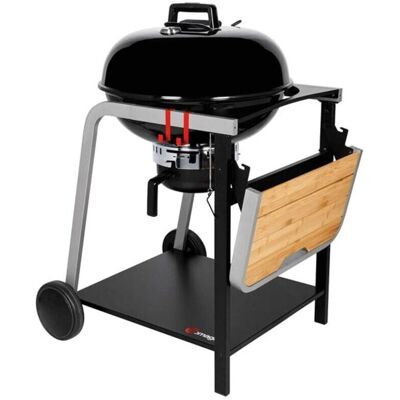 Barbecue charbon Montana 57cm - Cuisson indirecte & Thermomètre Barbecue charbon Montana 57cm - Cuisson indirecte & Thermomètre