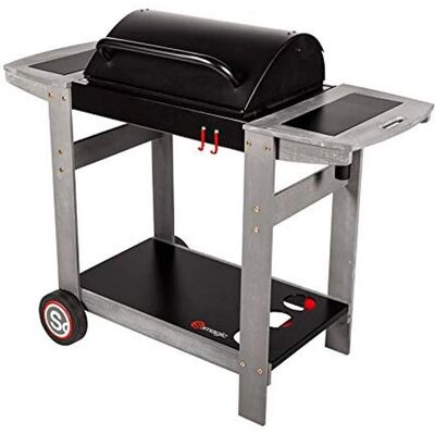 Somagic Indiana Parrilla de carbón - Portátil, Ajustable, Francesa Somagic Indiana Parrilla de carbón - Portátil, Ajustable, Francesa