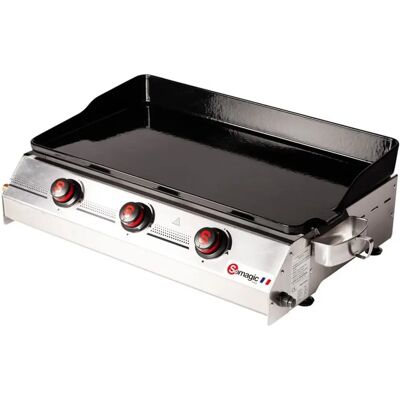 SOMAGIC Parrilla de gas 3 quemadores premium - 10,5 kW - Modelo grande - Plancha a gas SOMAGIC Parrilla de gas 3 quemadores premium - 10,5 kW - Modelo grande - Plancha a gas