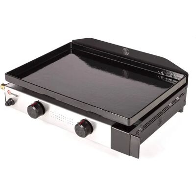 Parrilla de gas Somagic Solia 200 - Acero, 2 Quemadores, 4.25kW Parrilla de gas Somagic Solia 200 - Acero, 2 Quemadores, 4.25kW