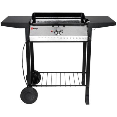 Parrilla eléctrica Somagic - Cocina precisa, Carro móvil para exteriores Parrilla eléctrica Somagic - Cocina precisa, Carro móvil para exteriores