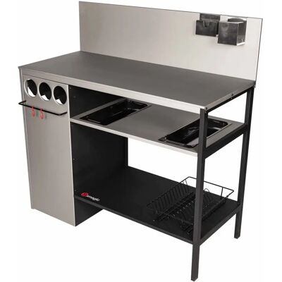 Armoire de Cuisine Extérieure SOMAGIC WALLIS avec Rangement - Publicité Armoire de Cuisine Extérieure SOMAGIC WALLIS avec Rangement - Publicité