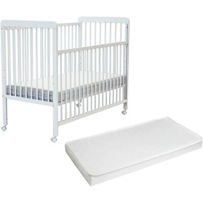 Lit bébé coulissant AT4 avec Matelas et Sommier Réglable - Publicité Lit bébé coulissant AT4 avec Matelas et Sommier Réglable - Publicité