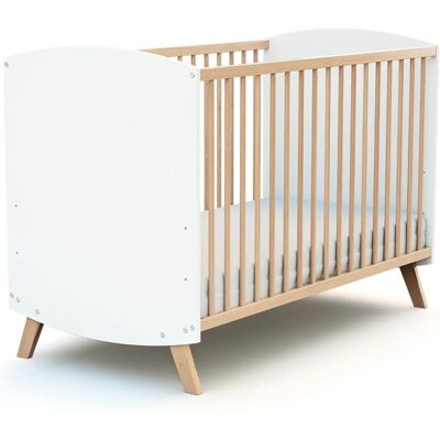 LIT BEBÉ AT4 - Bois, Réglable, Ventilé - Lit Bébé - Publicité LIT BEBÉ AT4 - Bois, Réglable, Ventilé - Lit Bébé - Publicité