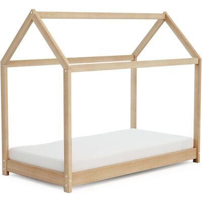 Webaby Lit Cabine 70x140 Bois 145x124x77cm - Lit Bébé - Publicité Webaby Lit Cabine 70x140 Bois 145x124x77cm - Lit Bébé - Publicité